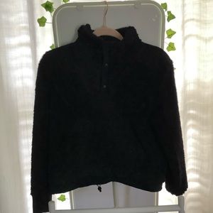 Kids black fluffy ivivva fleece